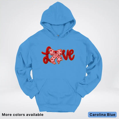 Love Bow Hook Yard Faux - Hoodie