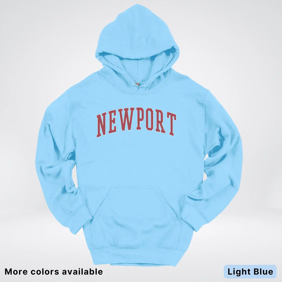 Newport Destination - Red Design - Hoodie