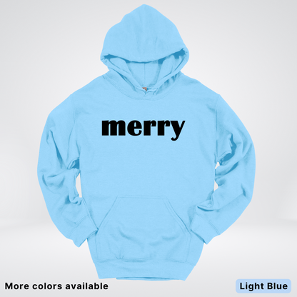 Merry - Black Design - Hoodie