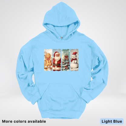 Vintage Christmas Quartet - Hoodie