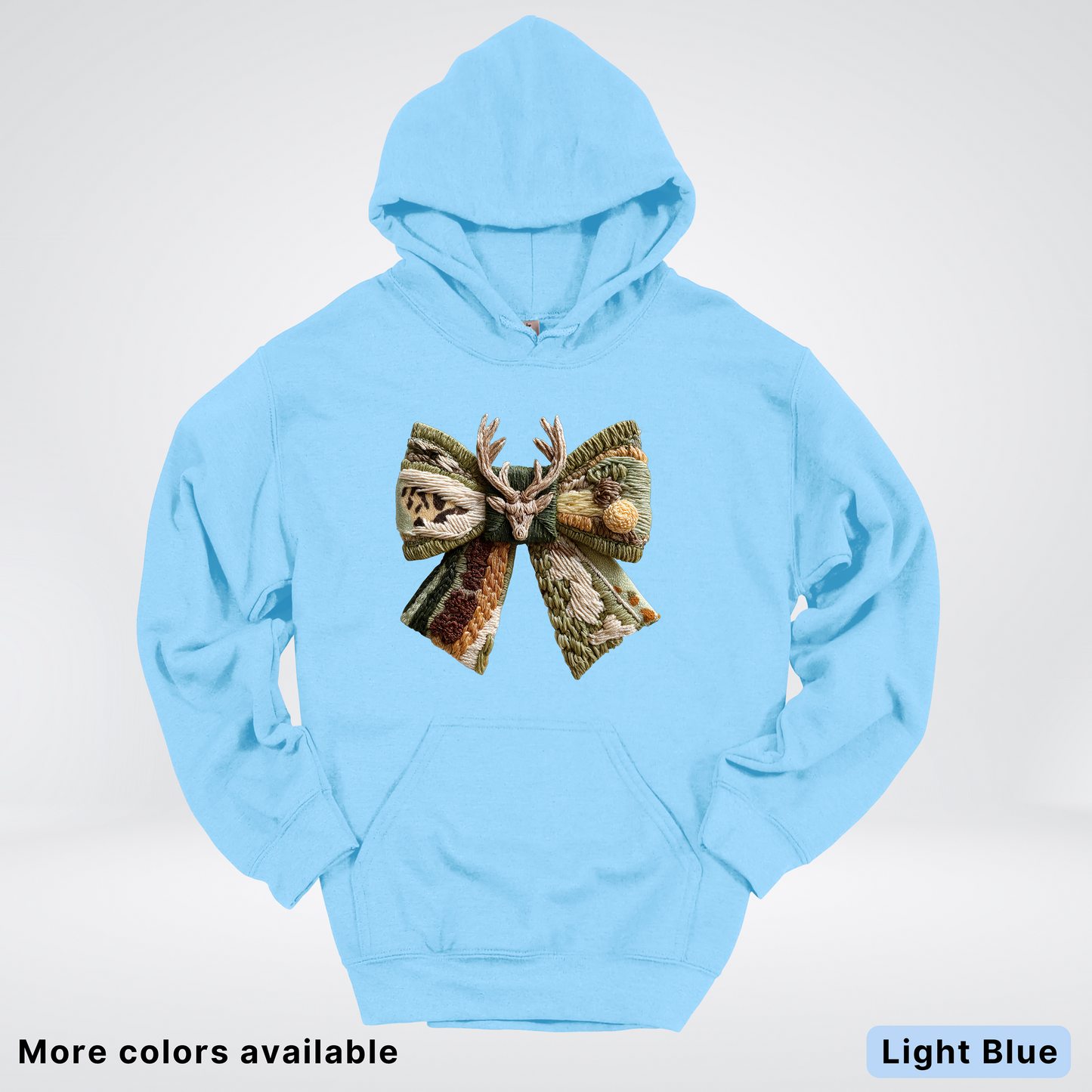 Hook Yard Faux Rustic Antler Bow - Hoodie