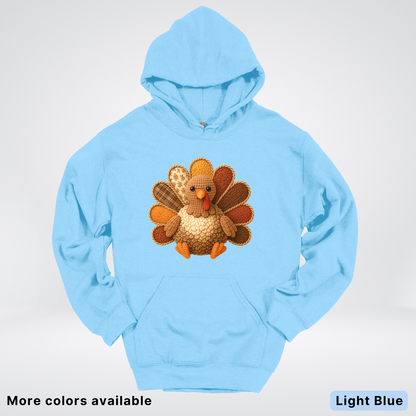 Turkey Crochet Thanksgiving Fall - Hoodie