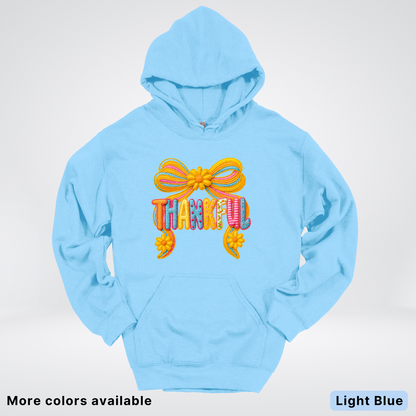 Thankful Crochet Style Fall - Hoodie