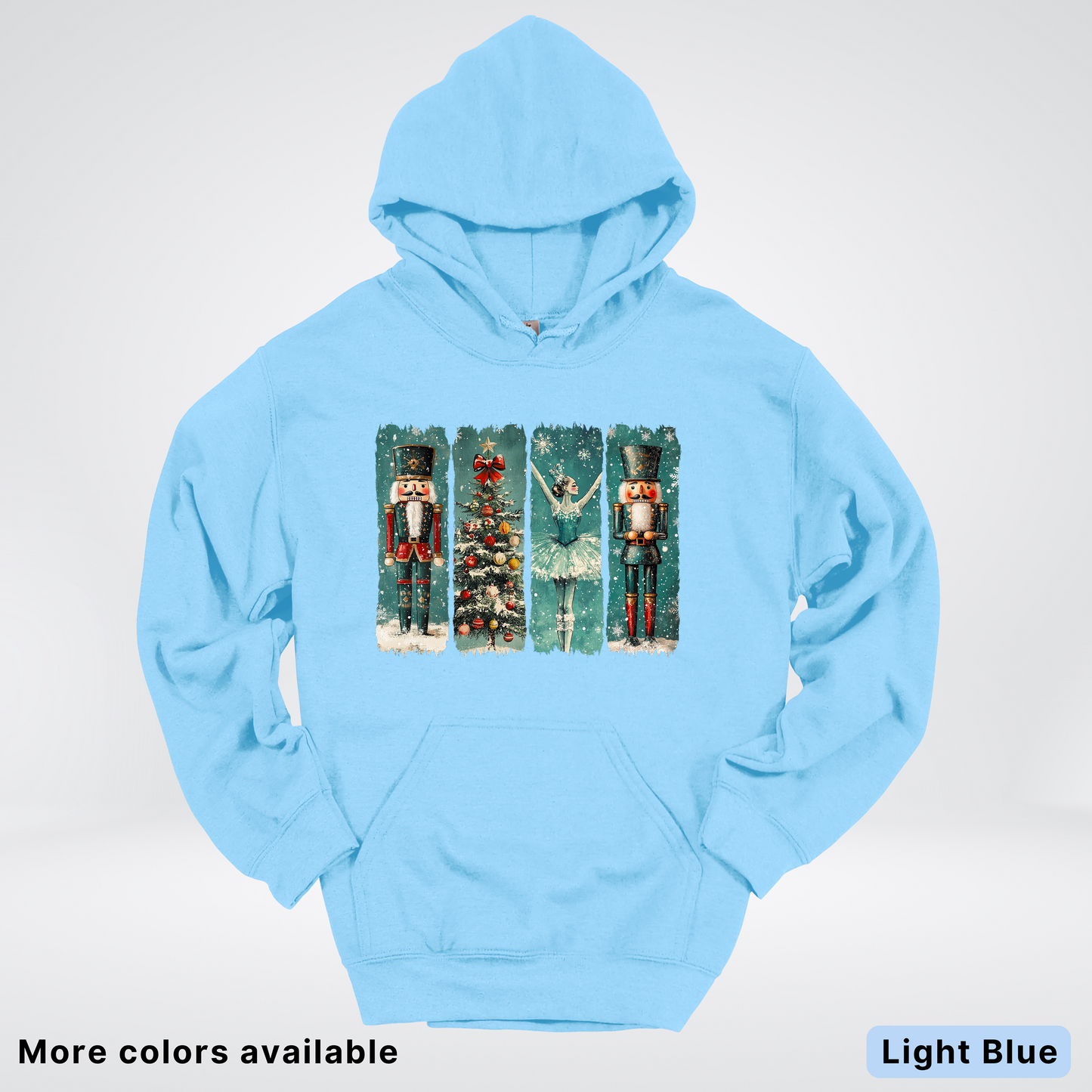 Vintage Nutcracker Ballet Panel - Hoodie