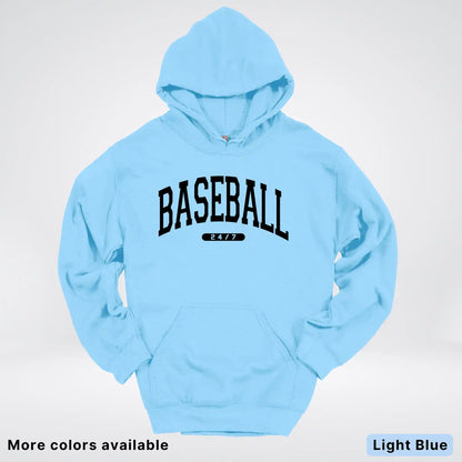 Baseball 24/7 – Black Design - Hoodie