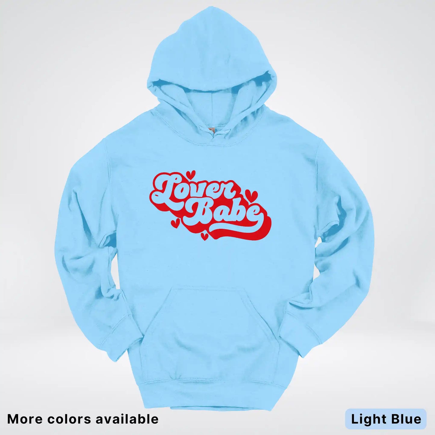 Lover Babe - Red Design - Hoodie