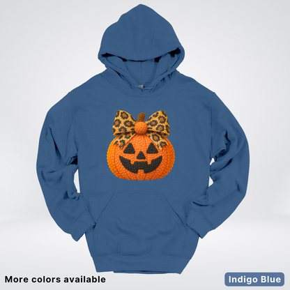 Coquette Crochet Pumpkin - Hoodie