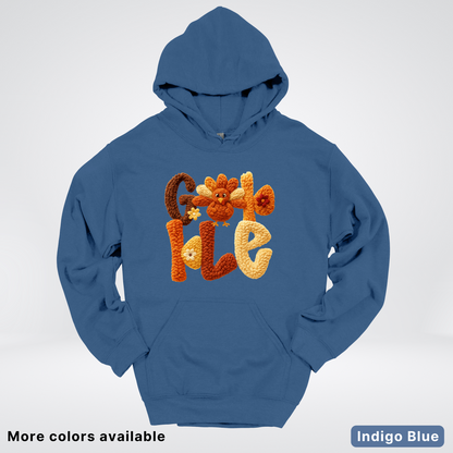 Gobble Crochet Turkey - Hoodie