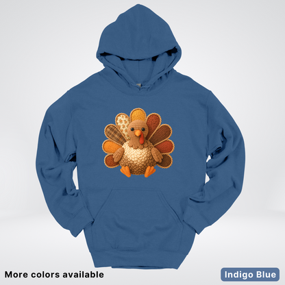 Turkey Crochet Thanksgiving Fall - Hoodie