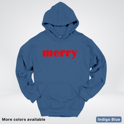 Merry - Red Design - Hoodie