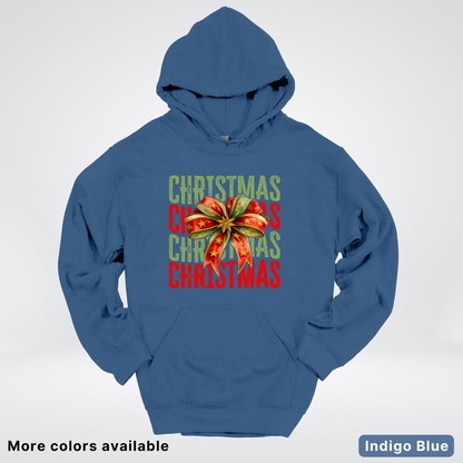 Christmas Star Bow - Hoodie