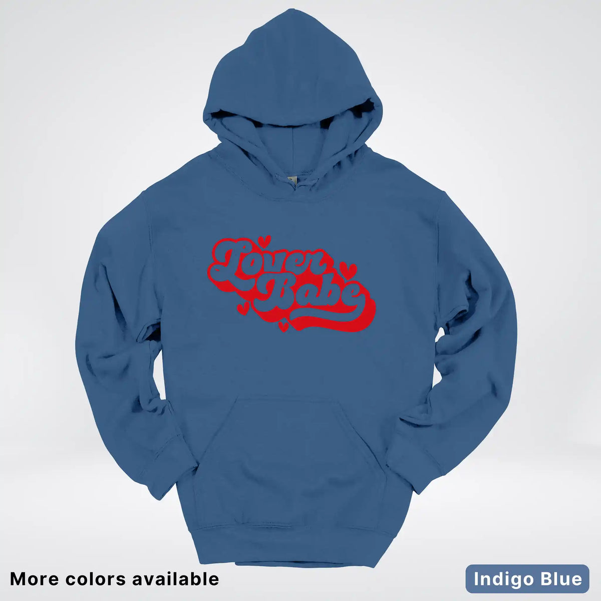Lover Babe - Red Design - Hoodie