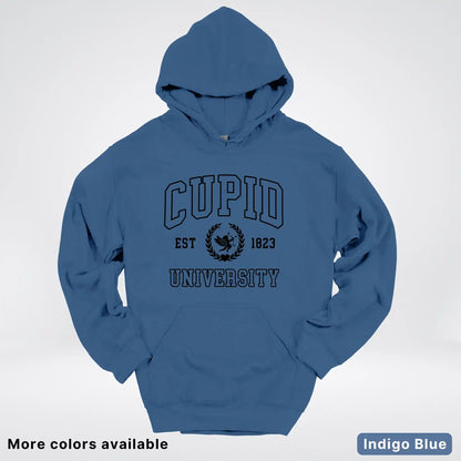 Cupid University Est 1823 - Black Design - Hoodie