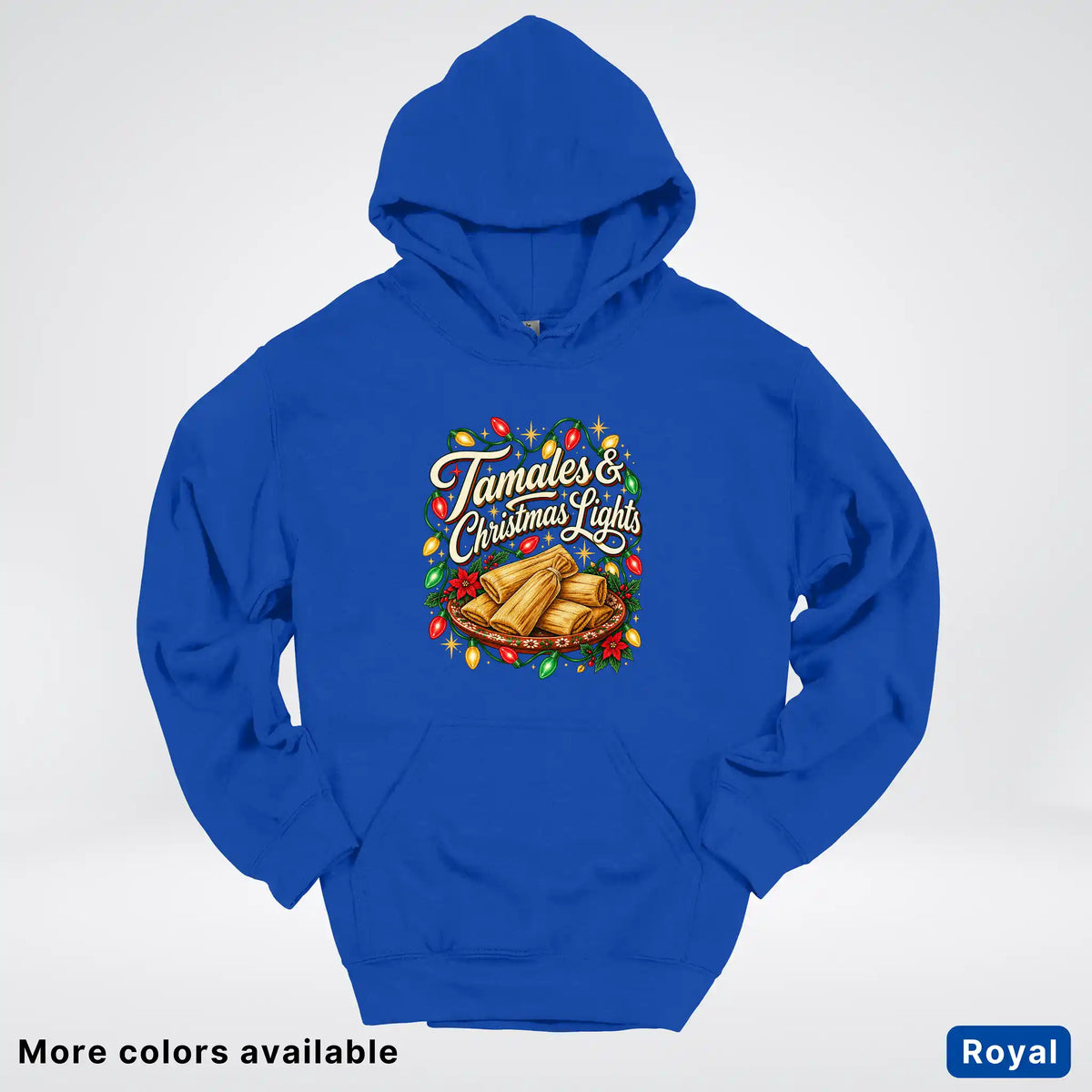 Tamales & Christmas Lights Hoodie