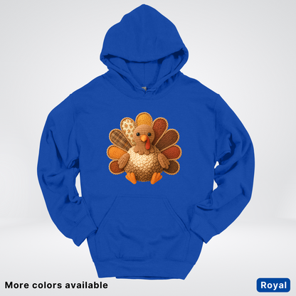 Turkey Crochet Thanksgiving Fall - Hoodie