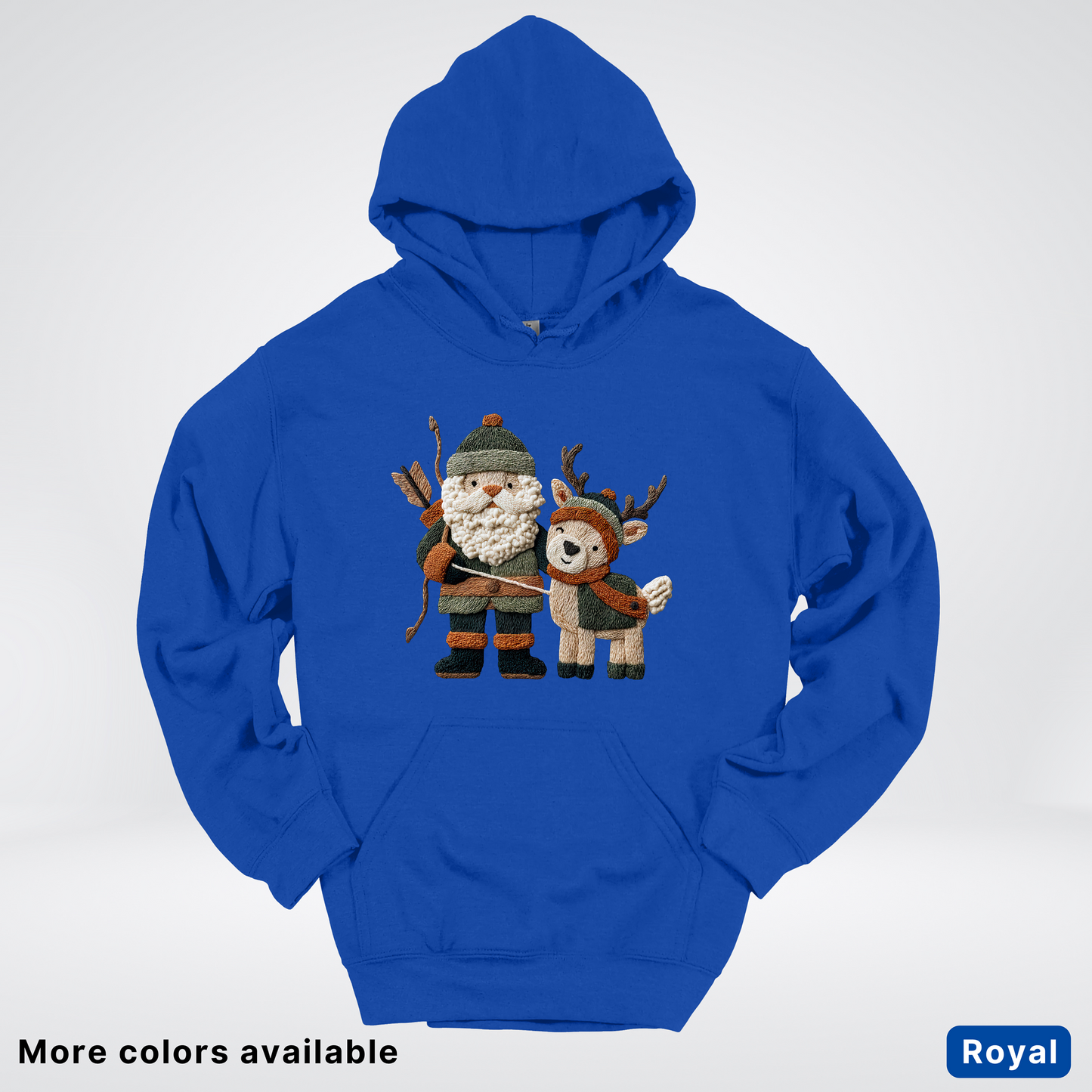 Hook Yard Faux Woodland Christmas Duo - Hoodie
