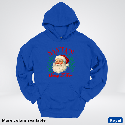 Santa's Coming To Town Hoodie - Hoodie