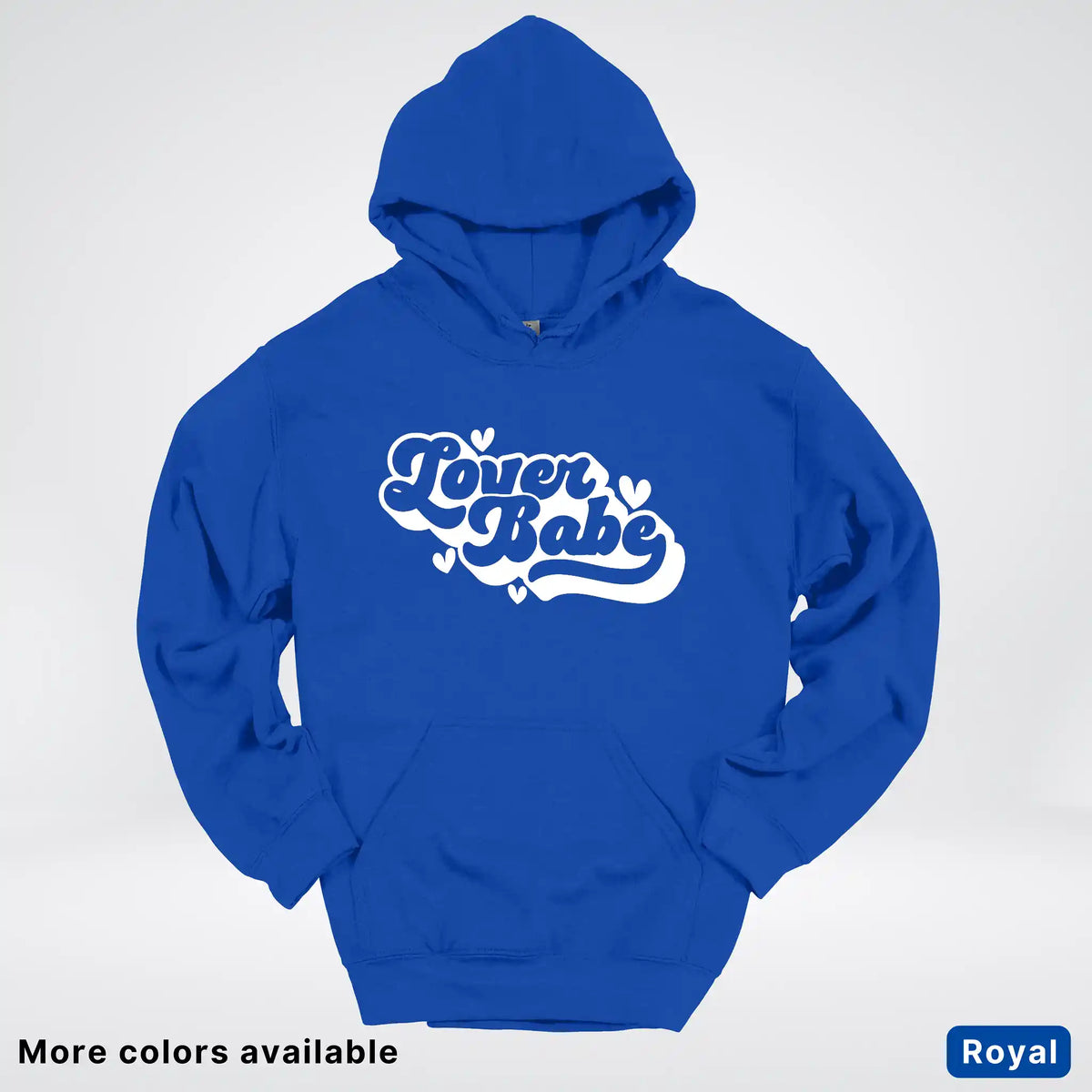 Lover Babe - White Design - Hoodie