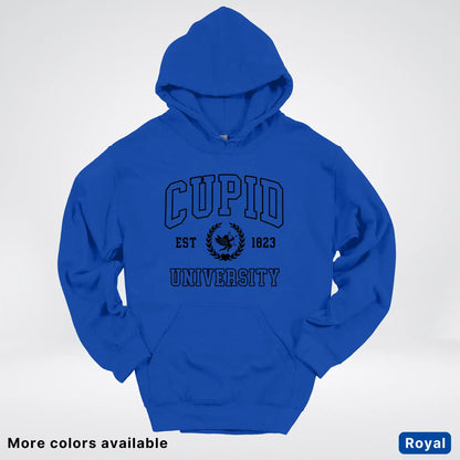 Cupid University Est 1823 - Black Design - Hoodie