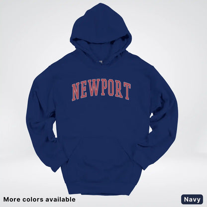 Newport Destination - Red Design - Hoodie