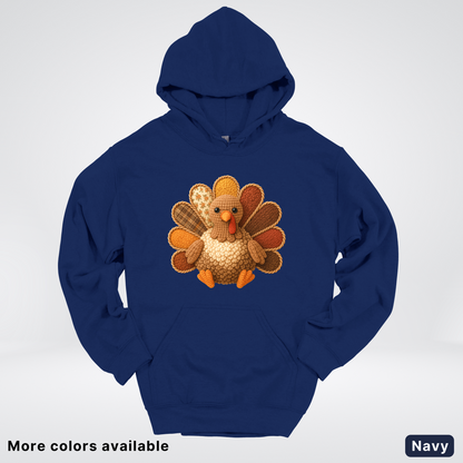 Turkey Crochet Thanksgiving Fall - Hoodie