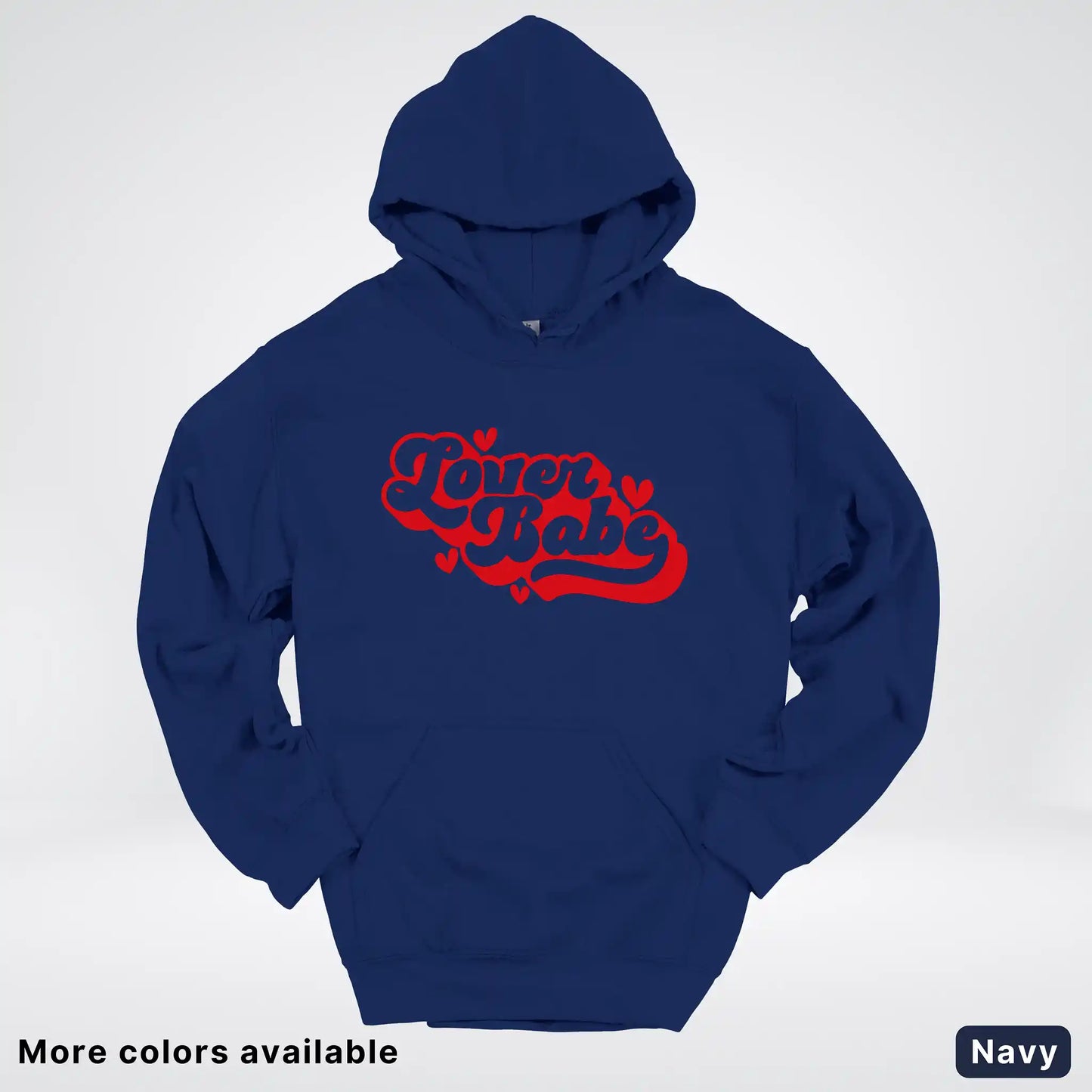 Lover Babe - Red Design - Hoodie