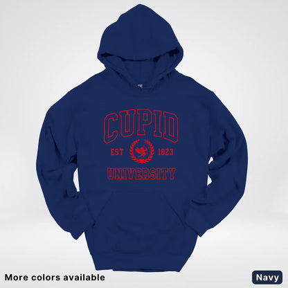 Cupid University Est 1823 - Red Design - Hoodie