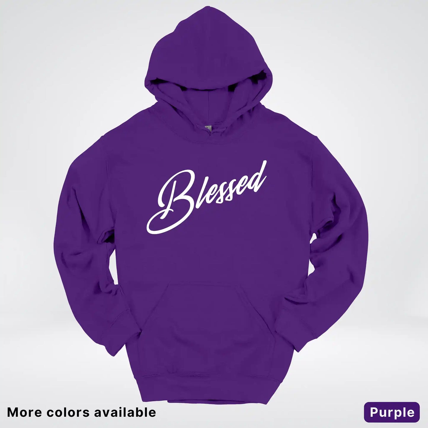 Blessed Script Hoodie