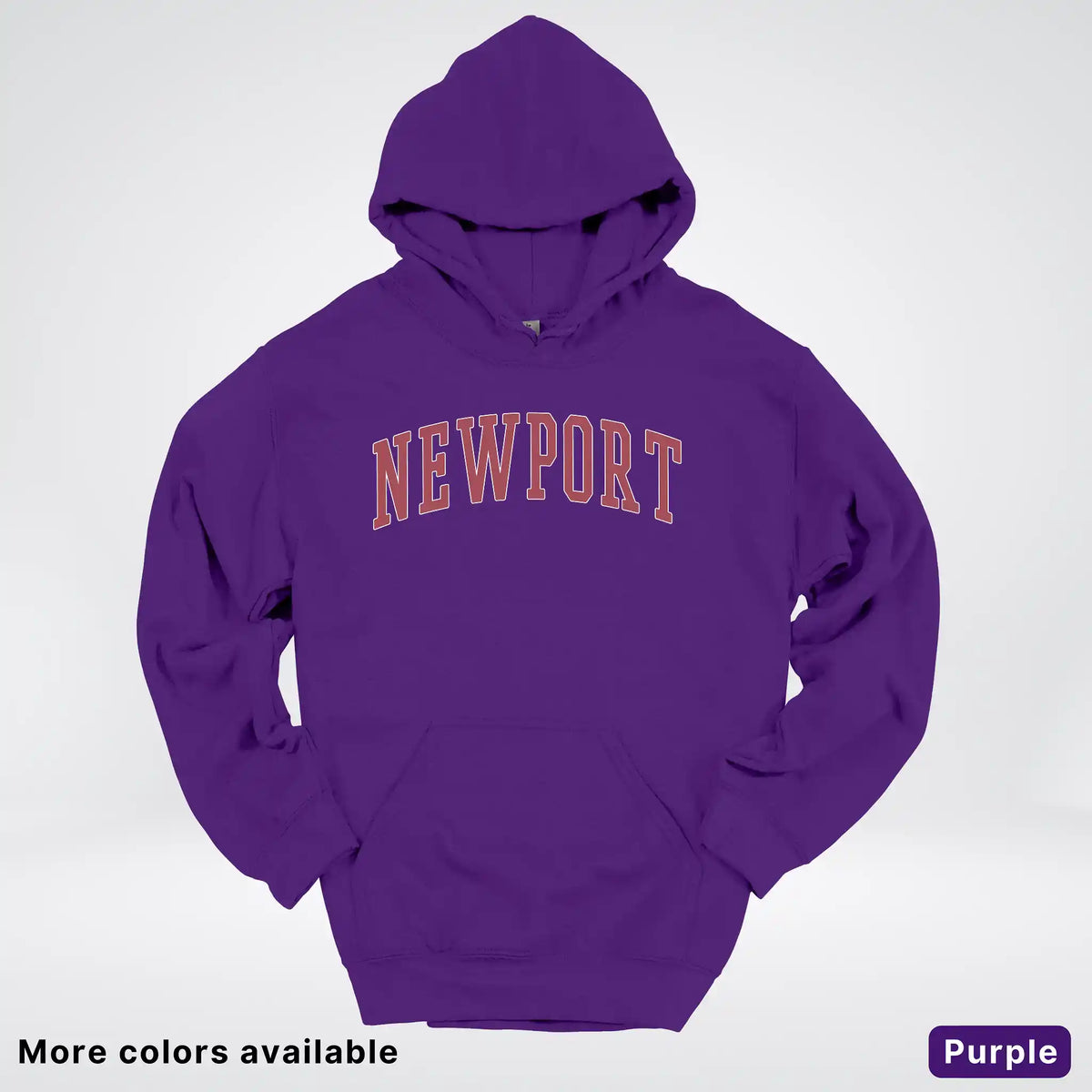 Newport Destination - Red Design - Hoodie