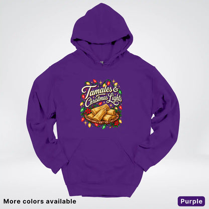 Tamales & Christmas Lights Hoodie