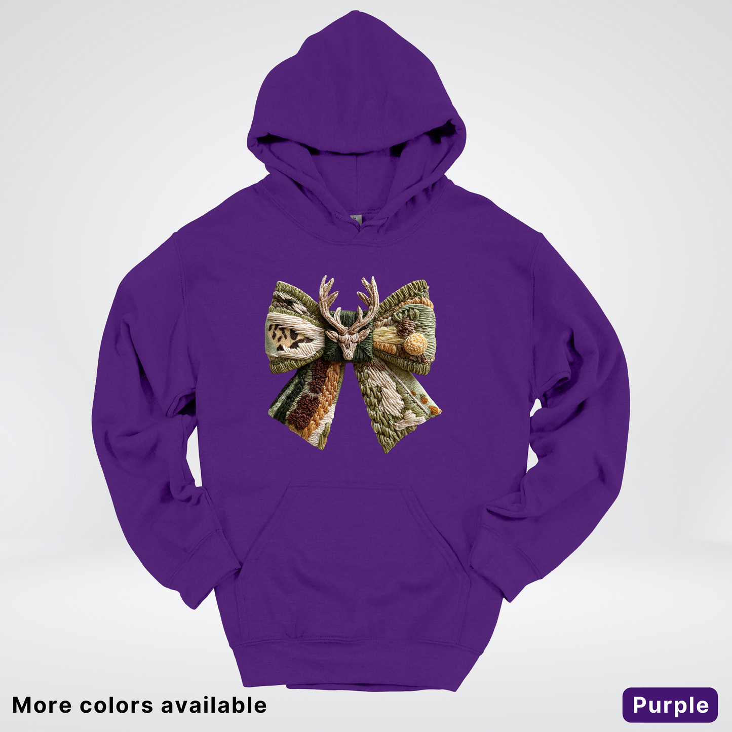 Hook Yard Faux Rustic Antler Bow - Hoodie