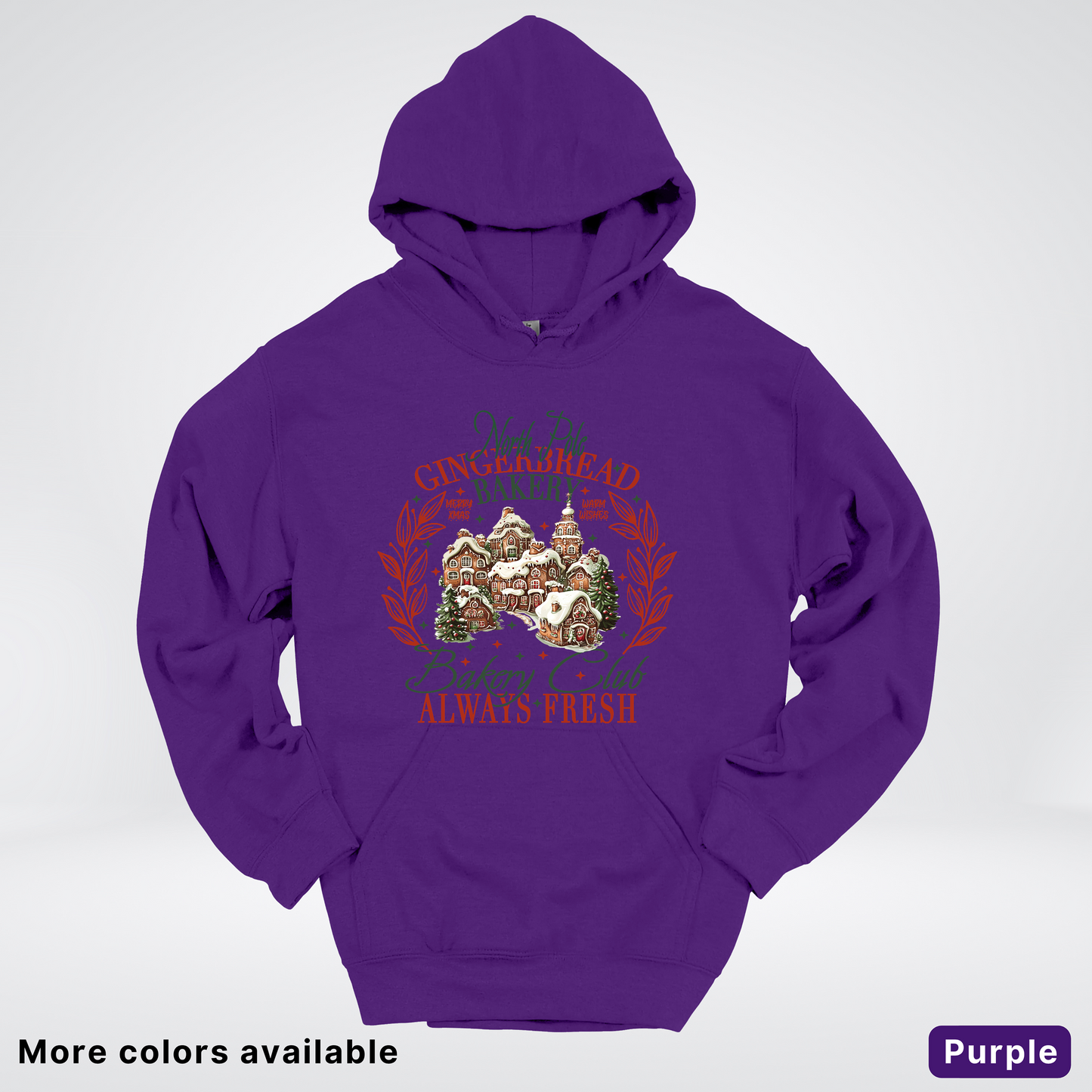 North Pole Gingerbread Bakery  Club Always Fresh - Hoodie