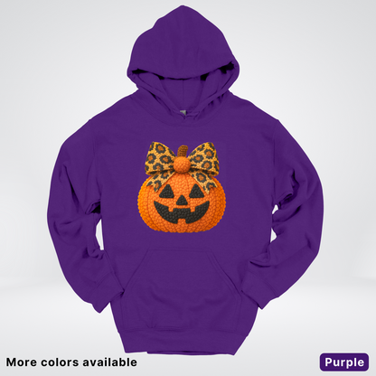 Coquette Crochet Pumpkin - Hoodie