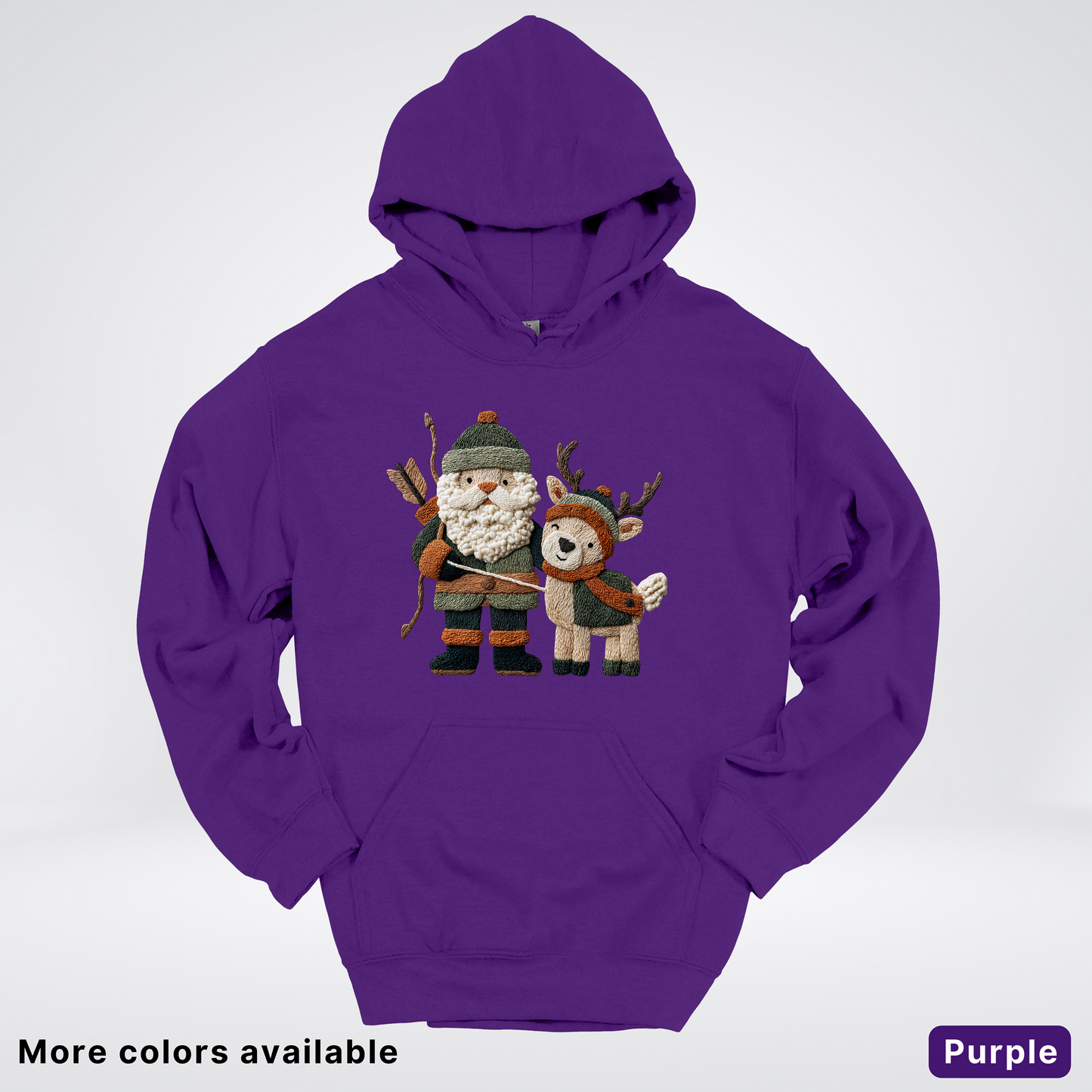 Hook Yard Faux Woodland Christmas Duo - Hoodie