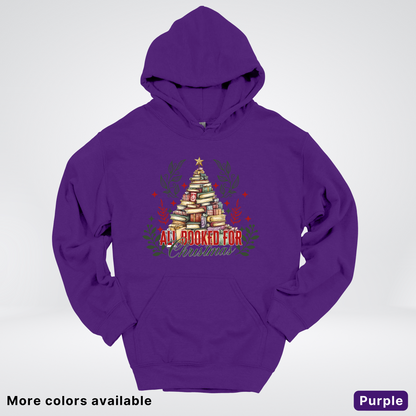 All Booked For Christmas - Hoodie