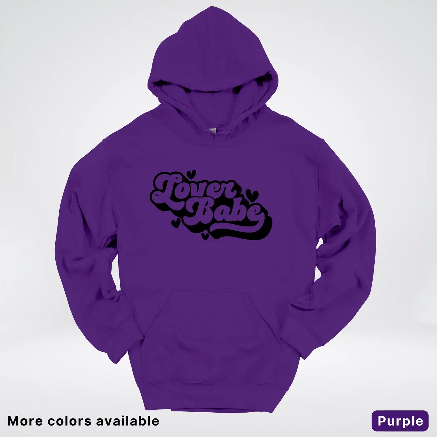 Lover Babe - Black Design - Hoodie