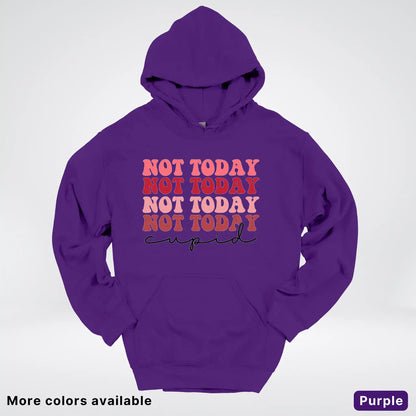 Not Today Cupid - Hoodie