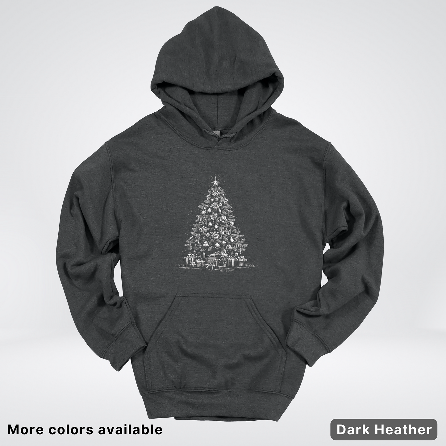 Classic Christmas Tree with Gifts - Hoodie