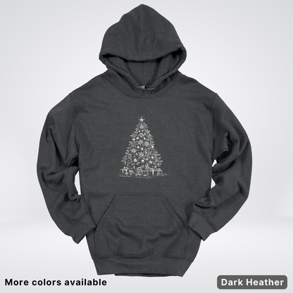 Classic Christmas Tree with Gifts - Hoodie