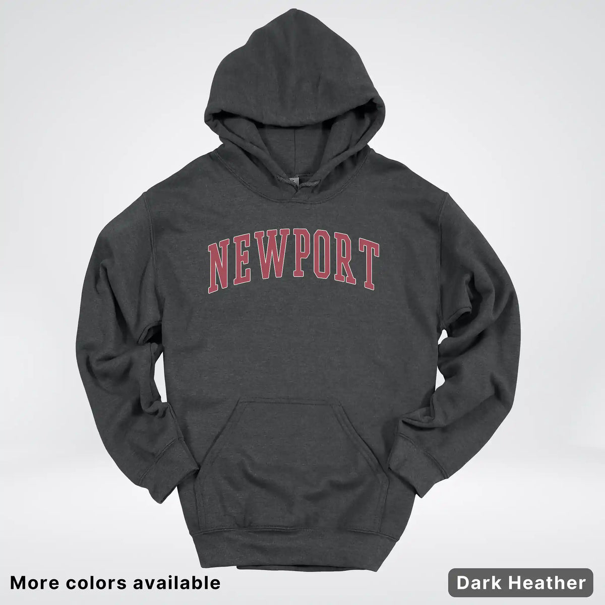 Newport Destination - Red Design - Hoodie