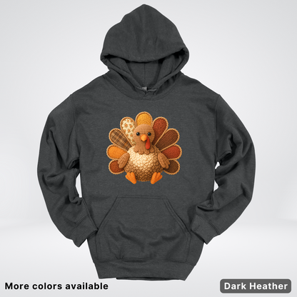 Turkey Crochet Thanksgiving Fall - Hoodie