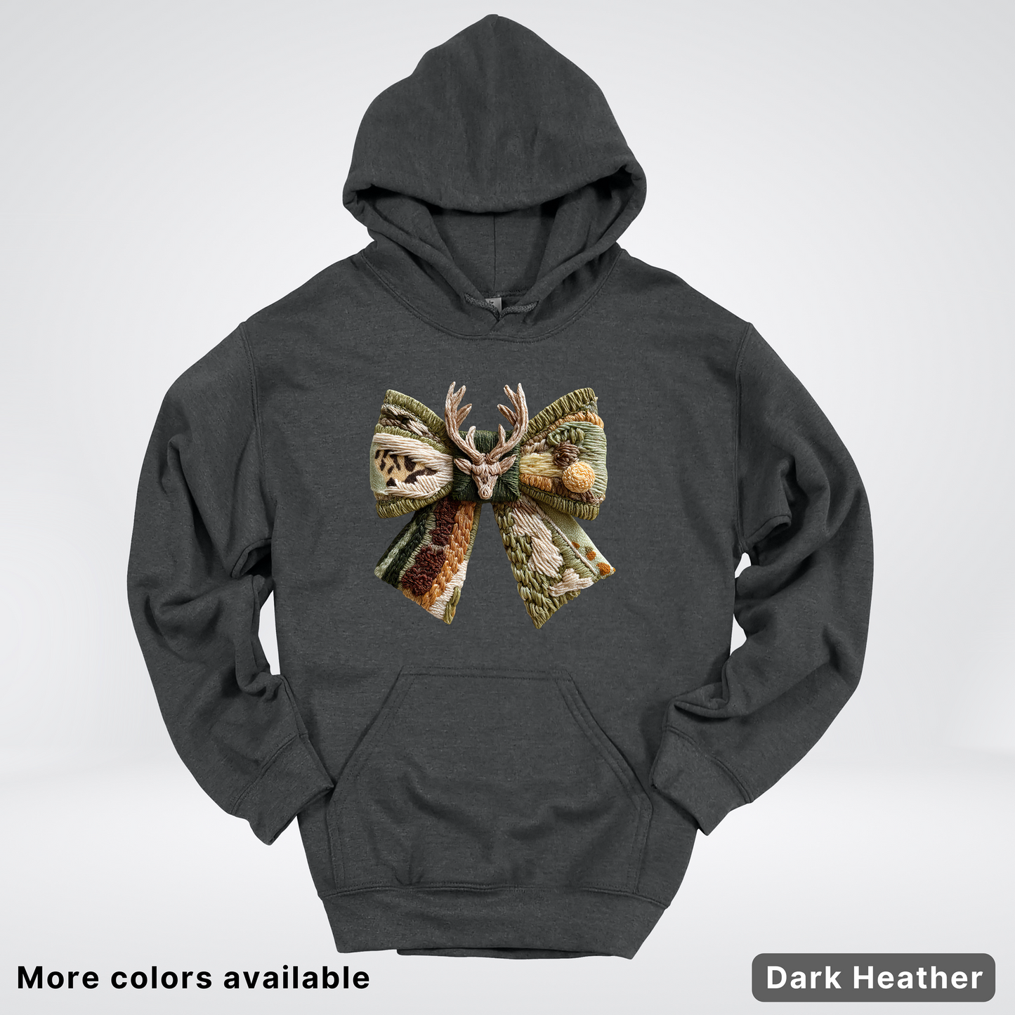 Hook Yard Faux Rustic Antler Bow - Hoodie