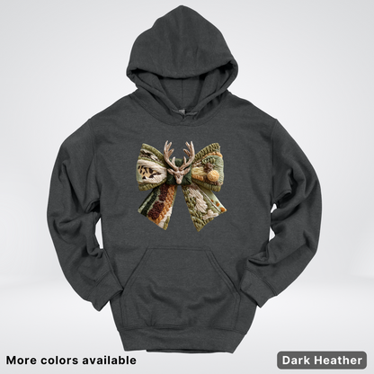 Hook Yard Faux Rustic Antler Bow - Hoodie