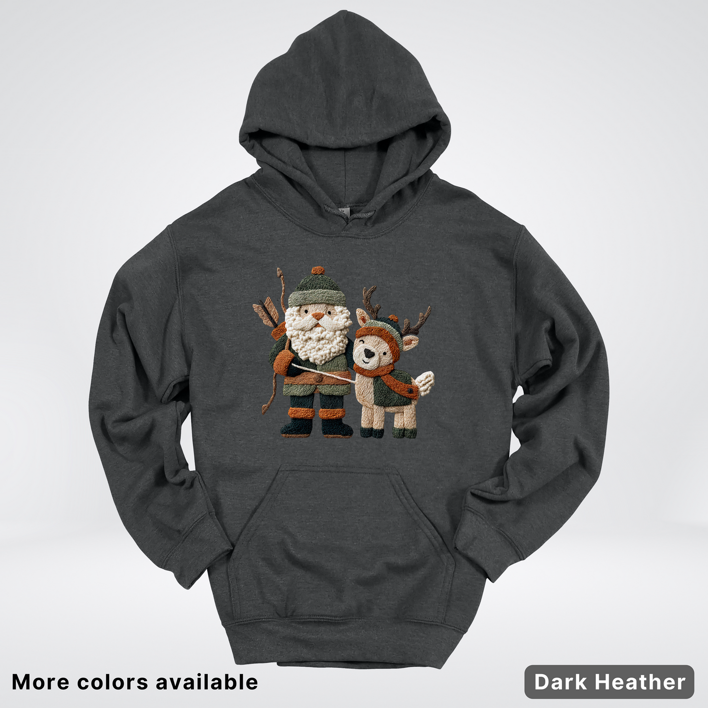 Hook Yard Faux Woodland Christmas Duo - Hoodie