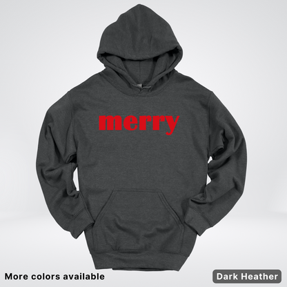 Merry - Red Design - Hoodie