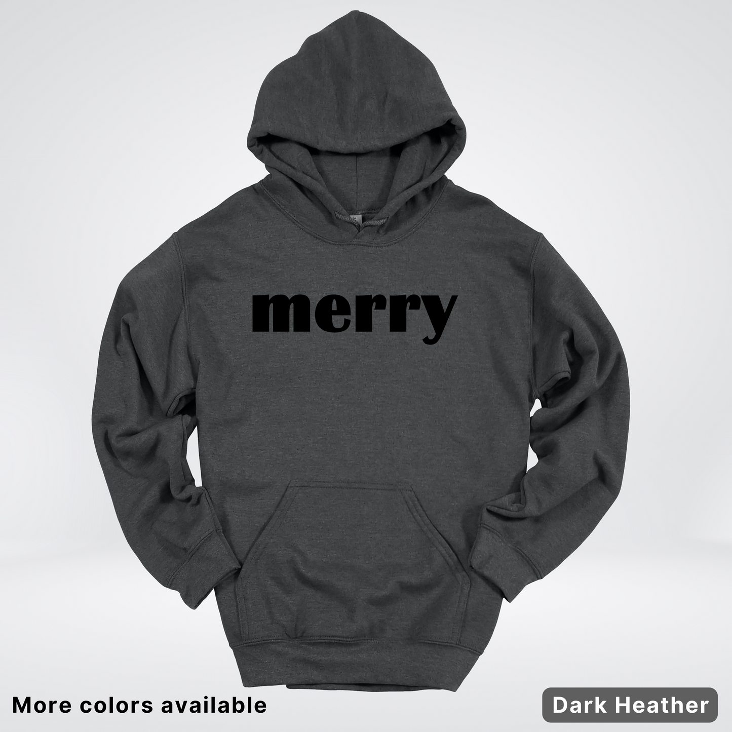 Merry - Black Design - Hoodie