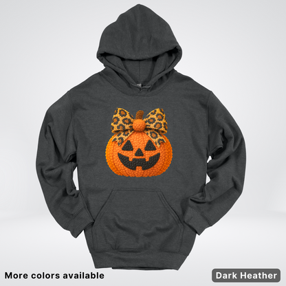 Coquette Crochet Pumpkin - Hoodie