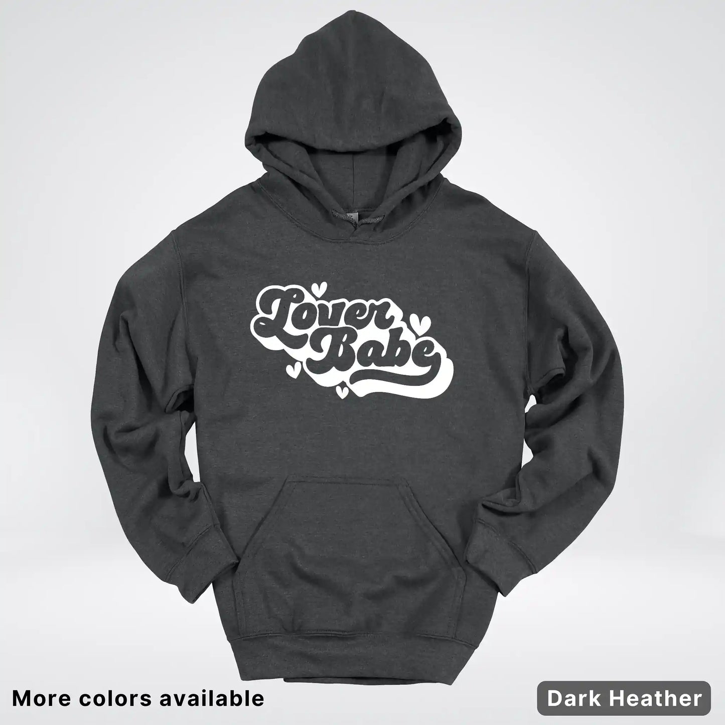 Lover Babe - White Design - Hoodie