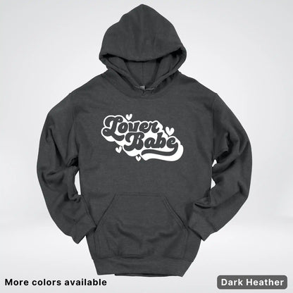Lover Babe - White Design - Hoodie