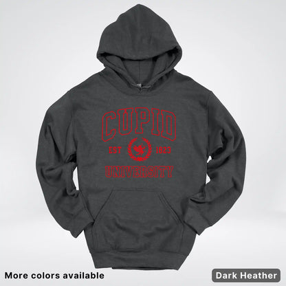 Cupid University Est 1823 - Red Design - Hoodie